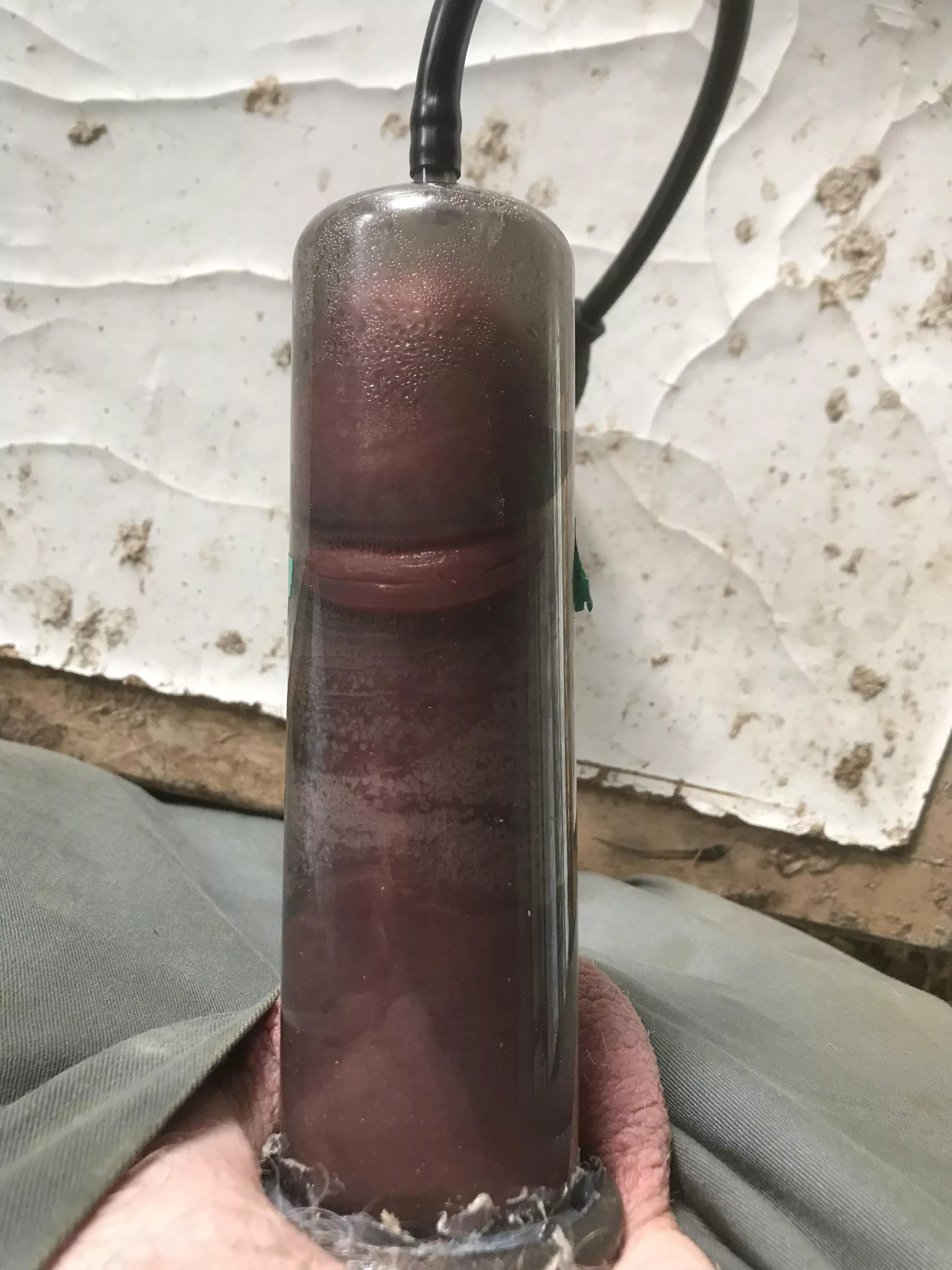 Packed the tube this morning