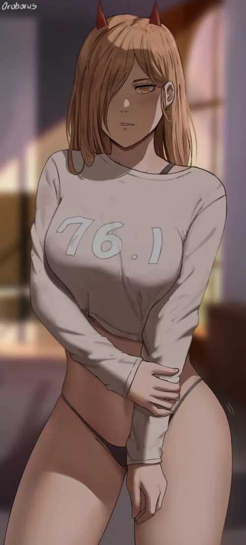 Power's massive tits