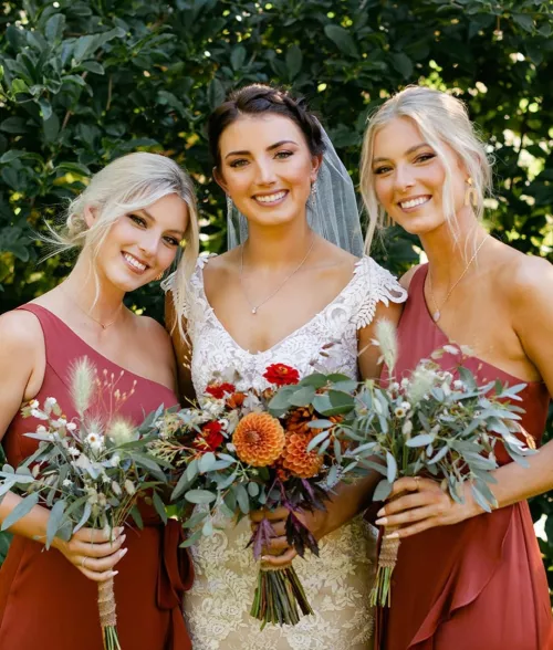 Quite the wedding party.