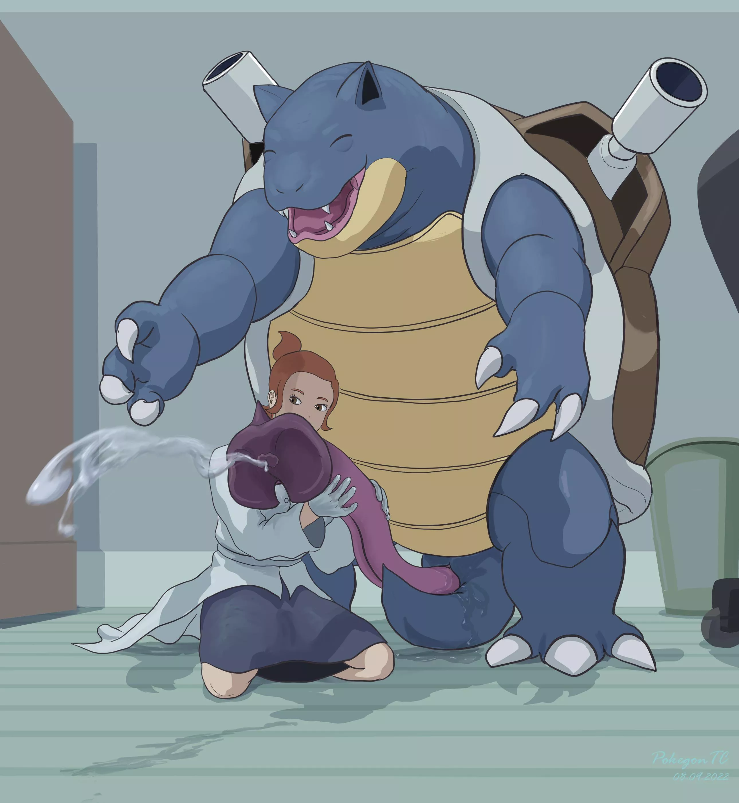Relieving Blastoise [M/F] (pokegontc)