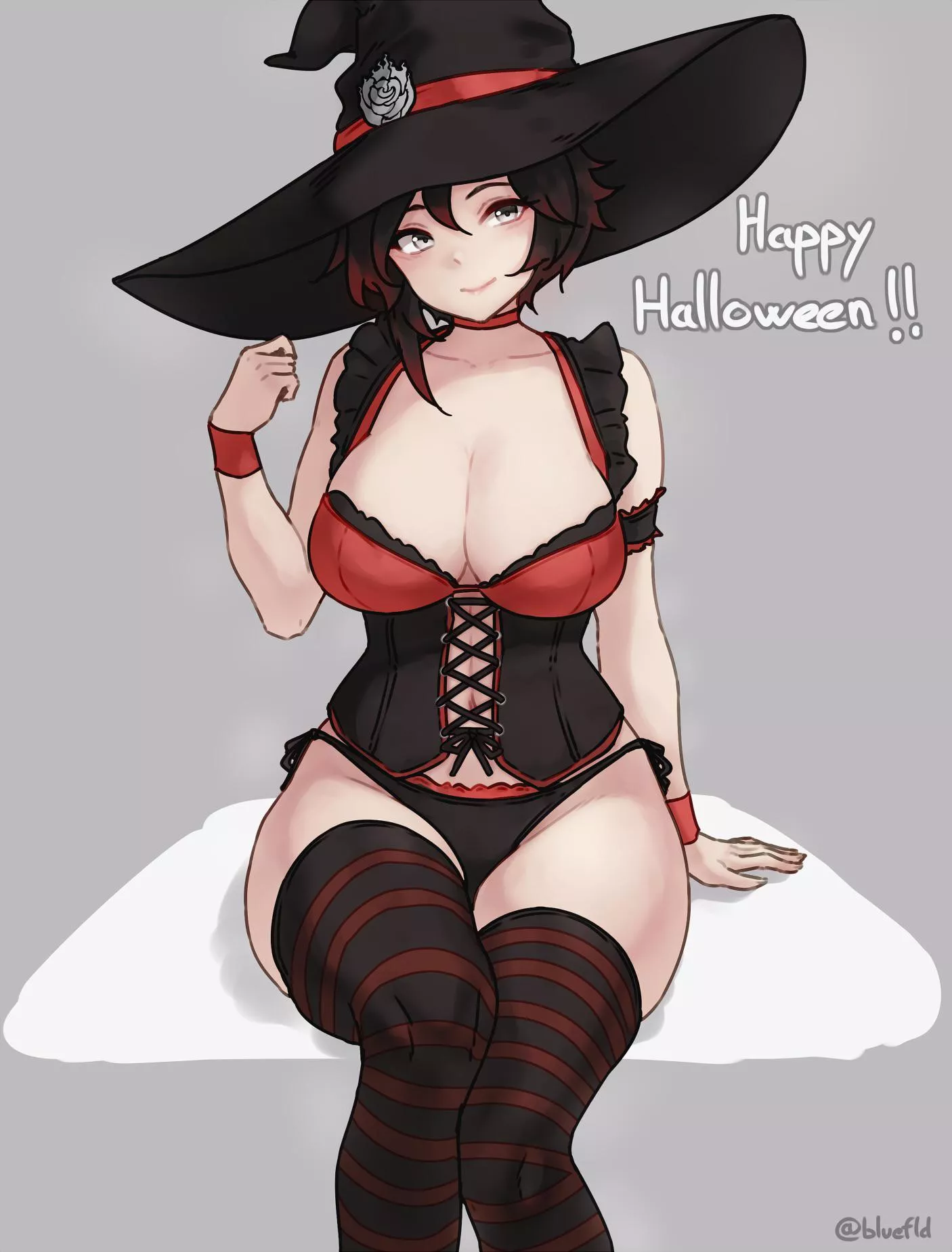 Ruby Wishes You All A Happy Halloween! (Bluefield)