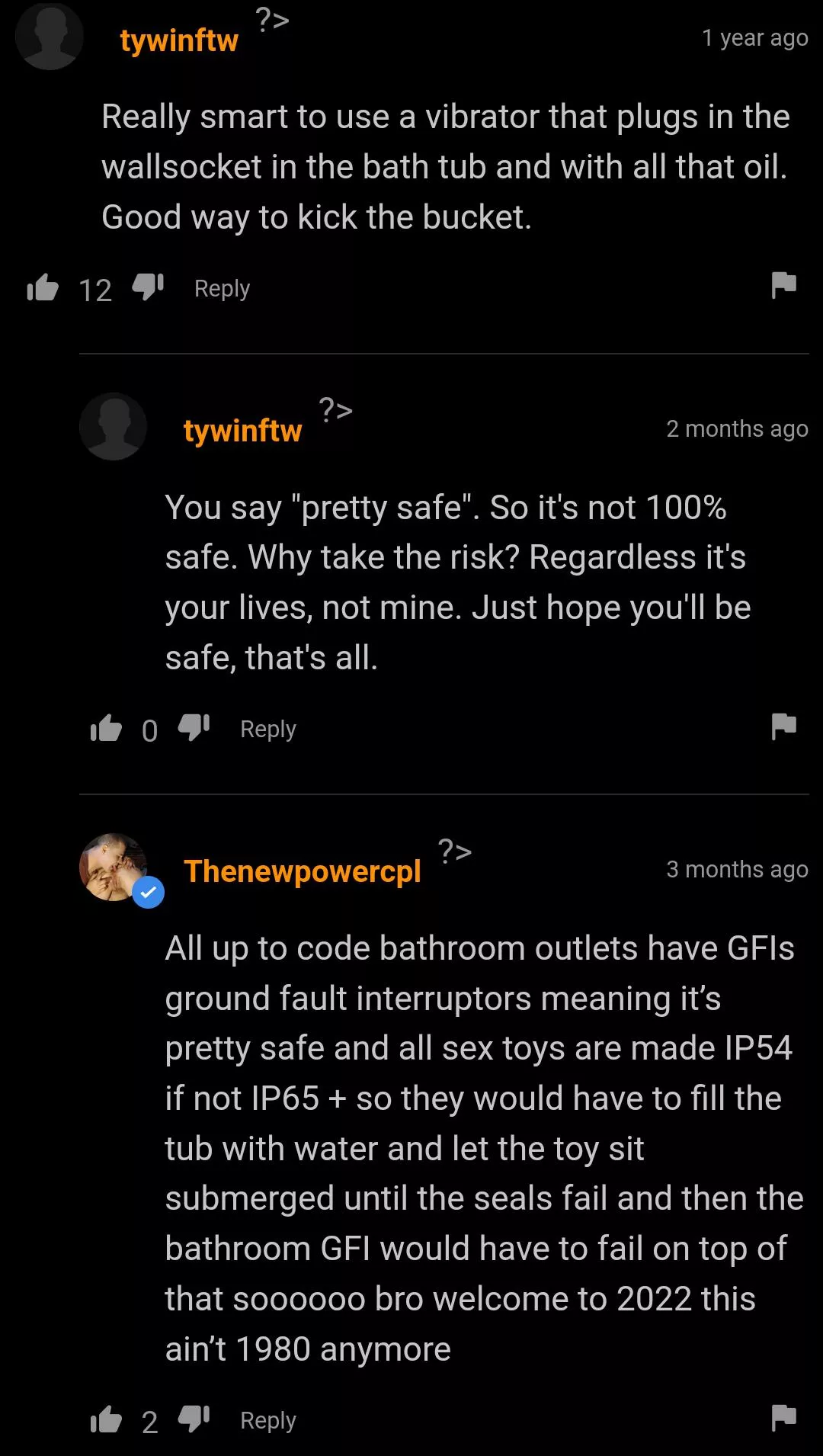 Sarcasm doesn't translate well on PornHub.