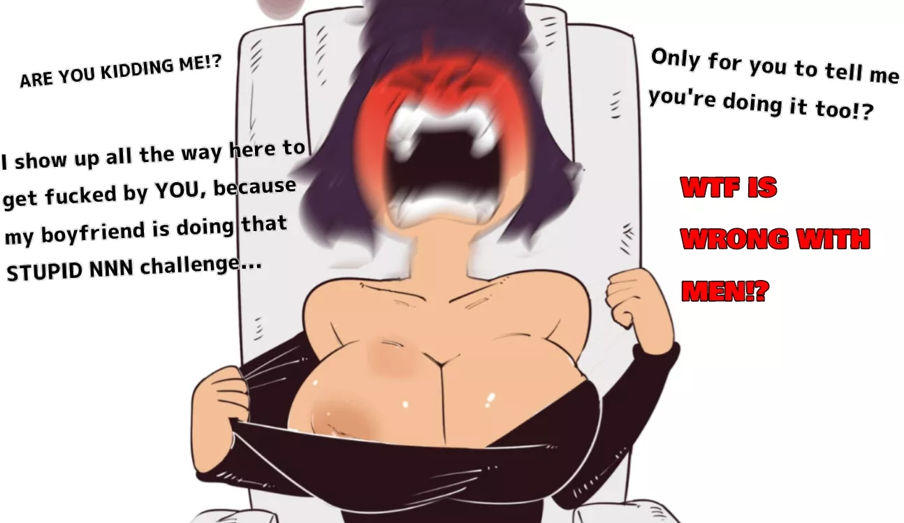 She takes an L (Male POV) (NTR Denied) (No Sex) (NNN) (Sex Denied)