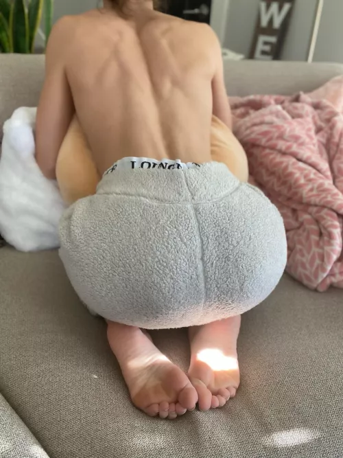 Showing off my back side for you!