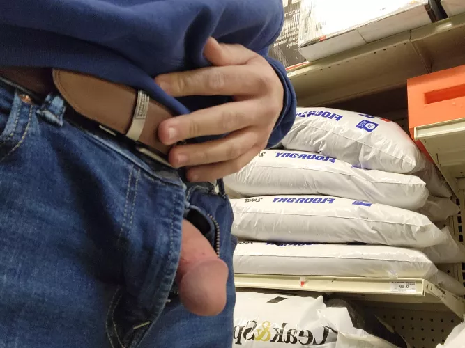 slipped out in the store!