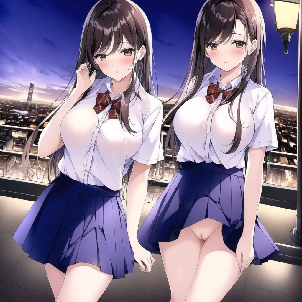 So she's going commando to school