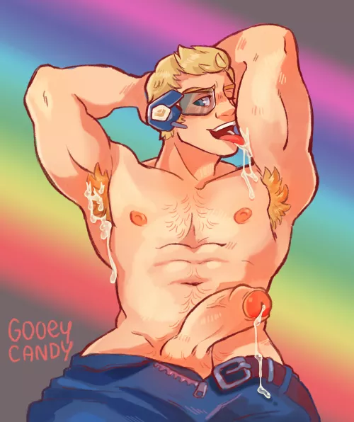 Soldier 76 Sweet Delicate Glazed Candy
