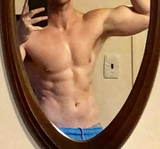 Strong and Sweaty after today’s workout (M)(OC)