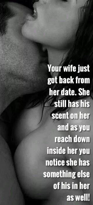 That slippery feeling when you touch her below says it all …❤️