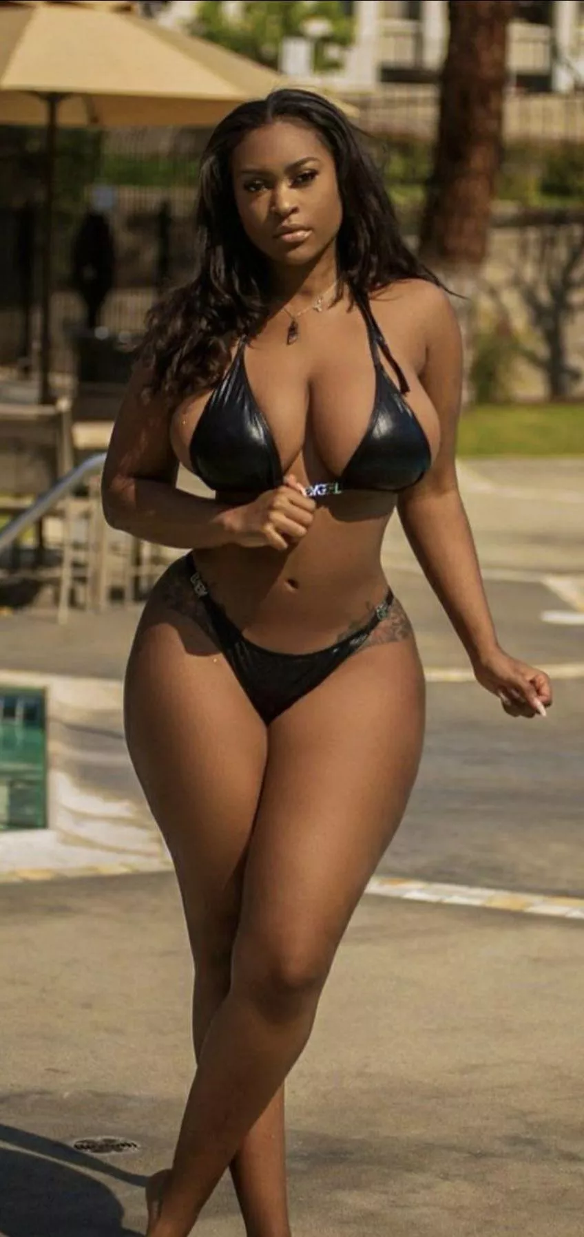 Thickness in a bikini