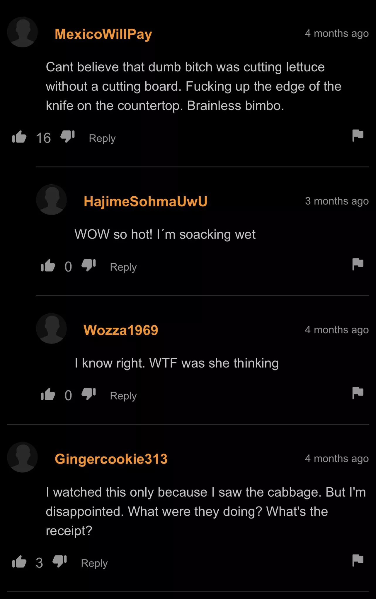 Use a cutting board!!