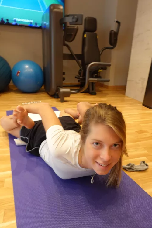 Wanna be my gym partner? 😈