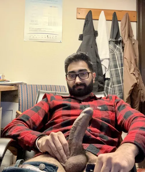 Wanna ride my beard or my boner first?