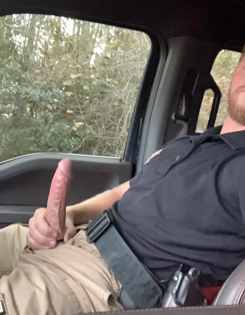 What cops really do when we hide off of the highway