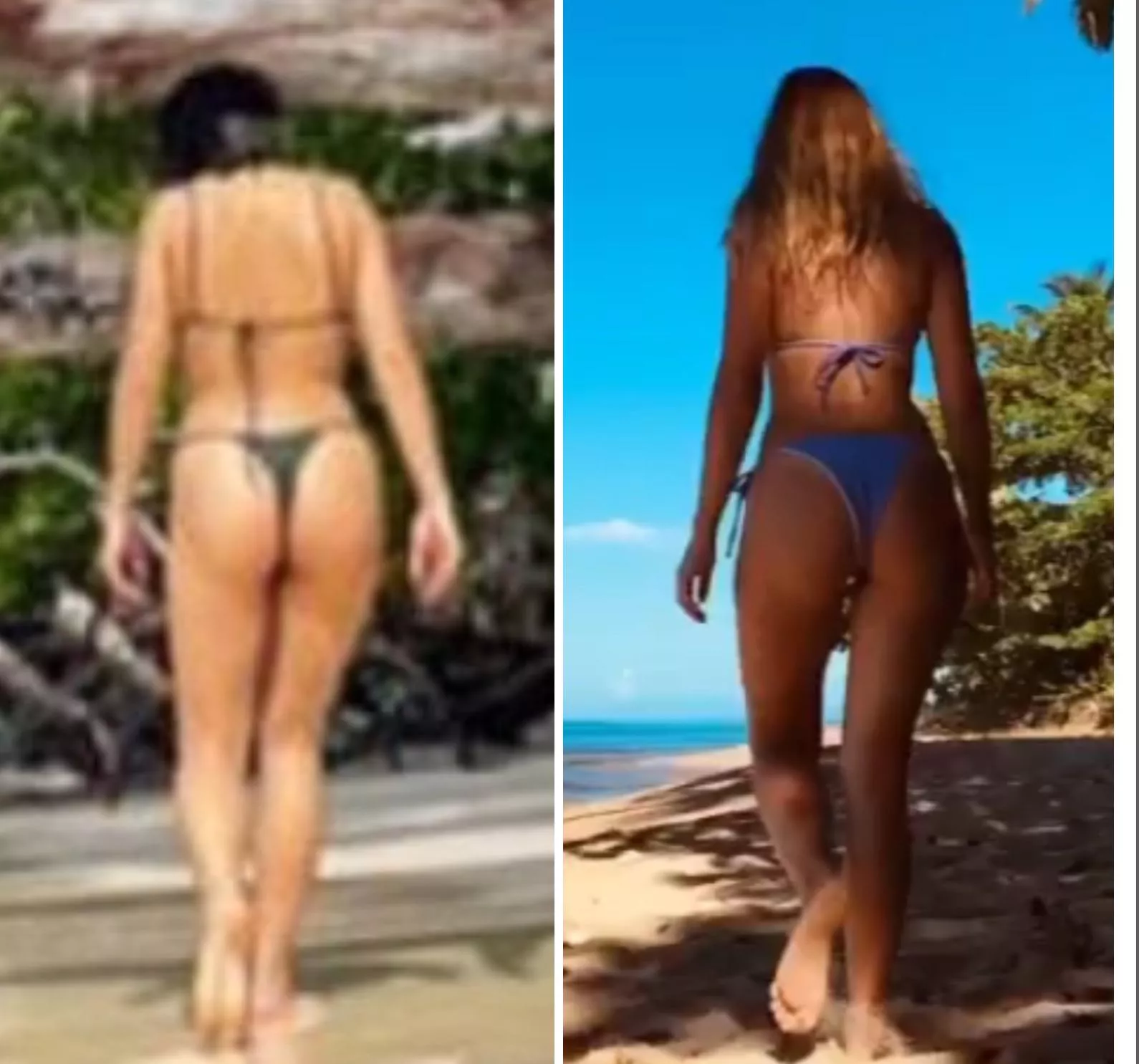 Which one has a better body from the back