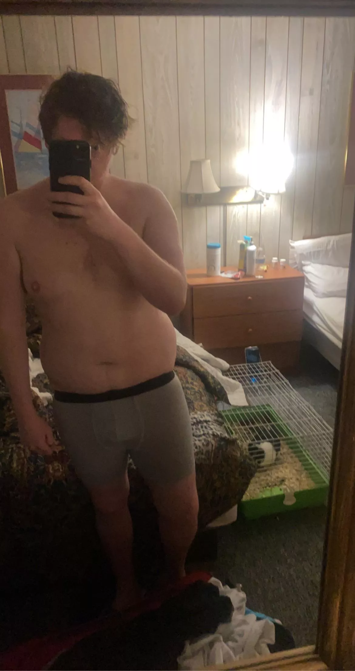 Who’s cuter, me or the bunny?