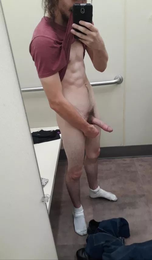 would you go shopping more if you knew i was waiting in the changing room?