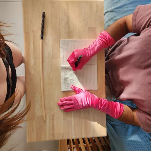 You'll write lines until your hand cramps bitch