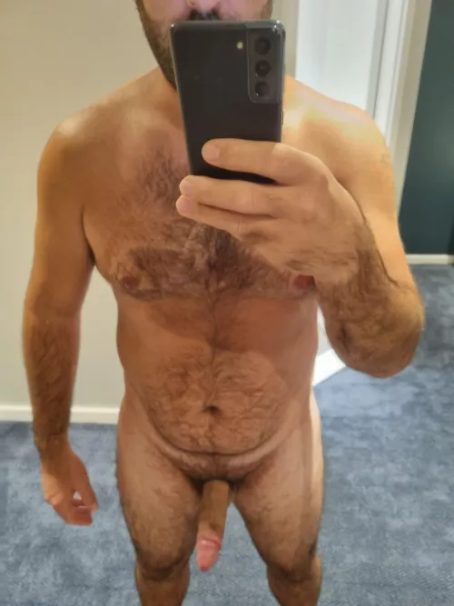 [31] waking up in an empty room horny as hell