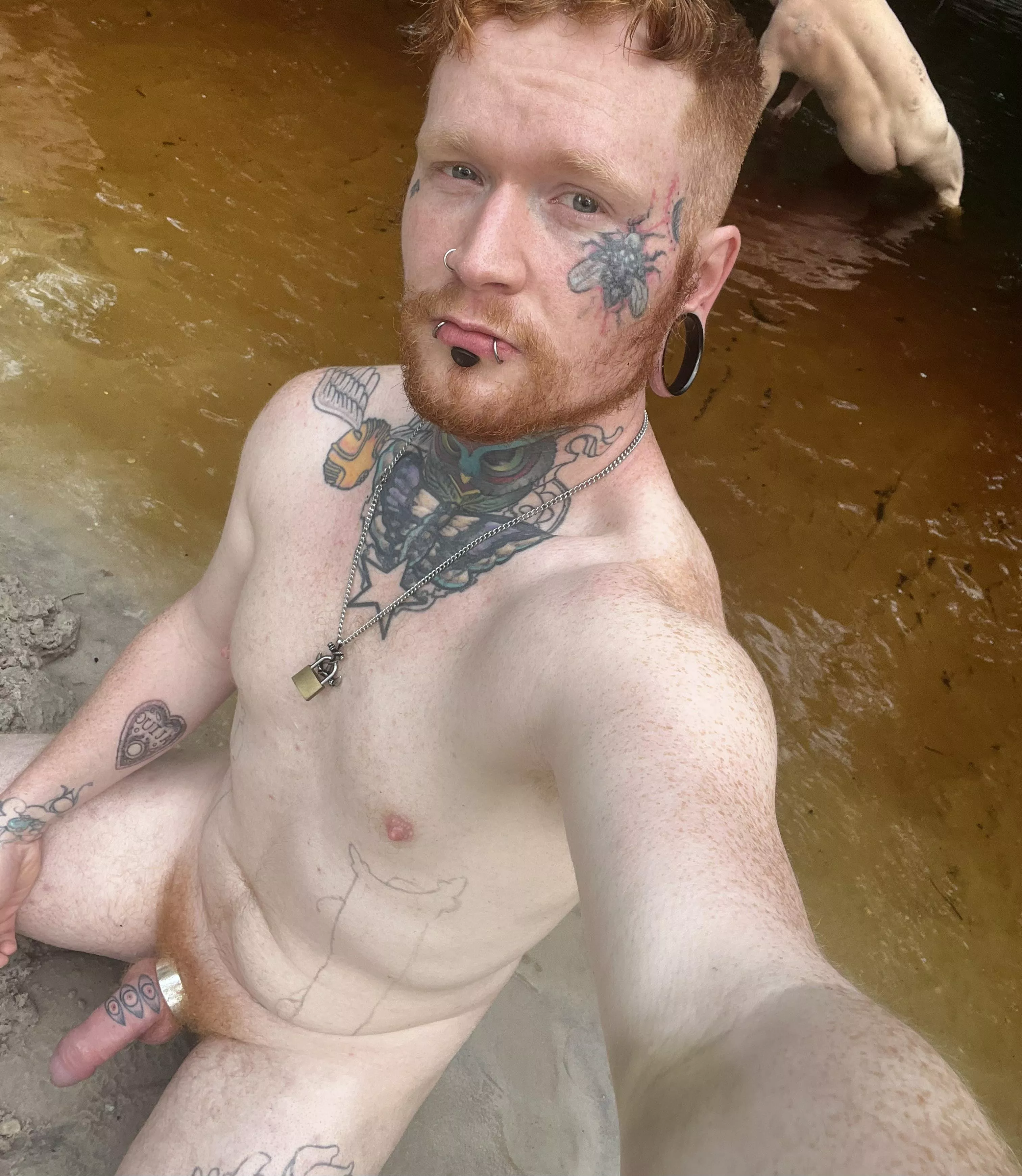 [33] ginger, uncut, tatted and pierced