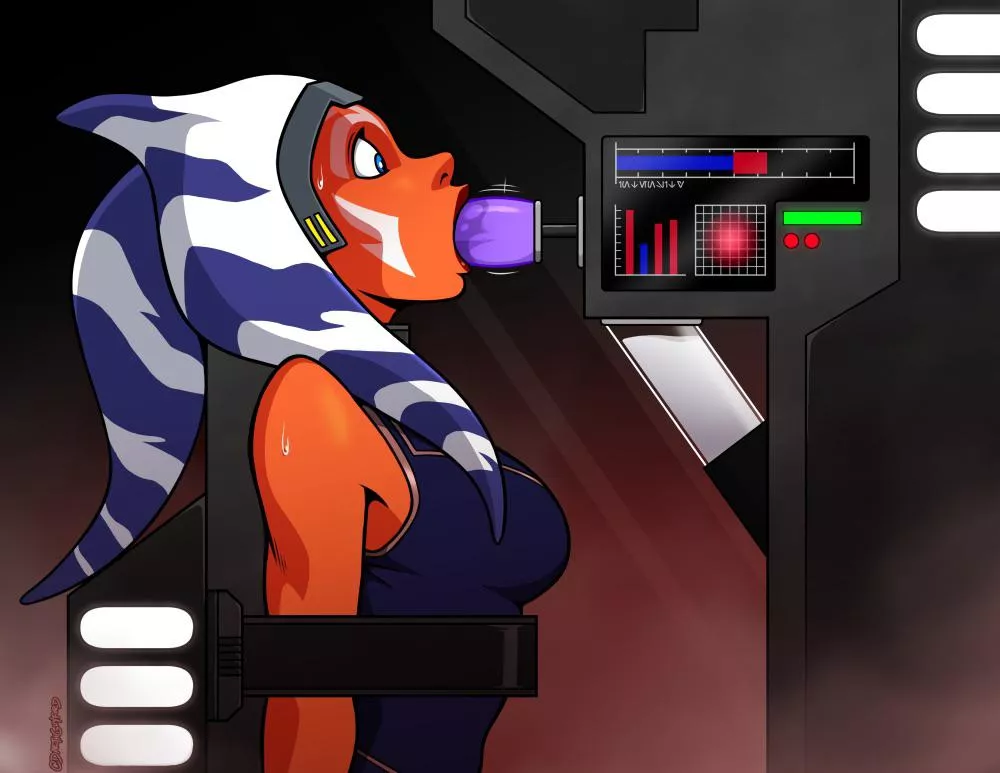 Ahsoka vs machine (bold-n-brash)