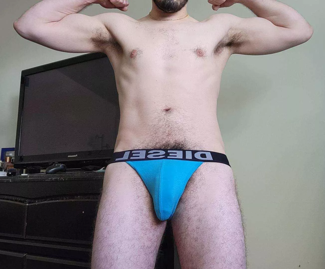 all the important parts are hairy ;)