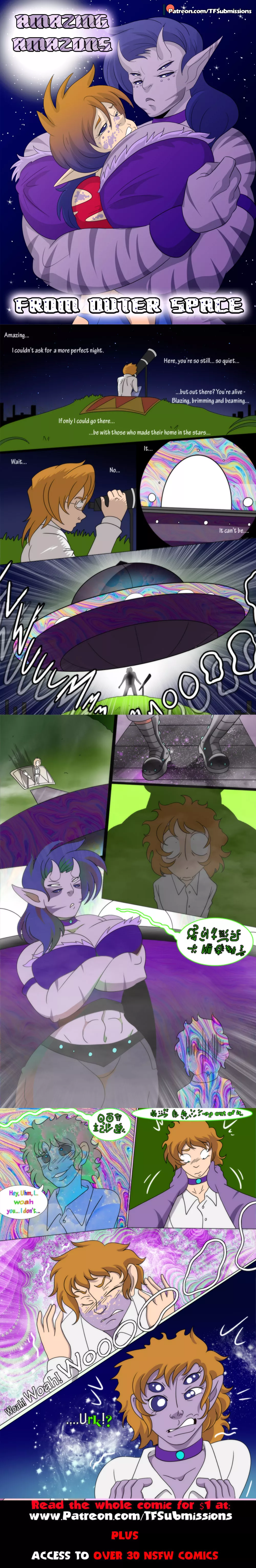 Amazing Amazons From Outta Space TG/TF