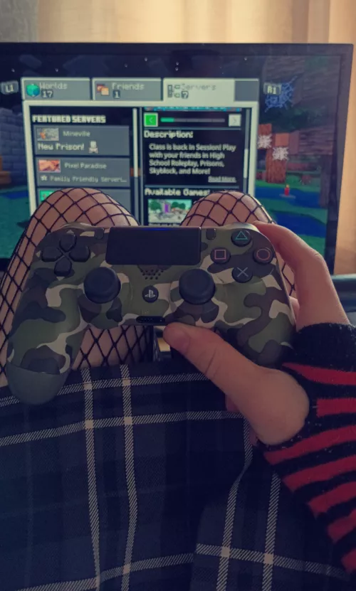 Anyone want to play Minecraft? :]