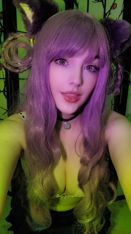 can i purr in ur lap?♡