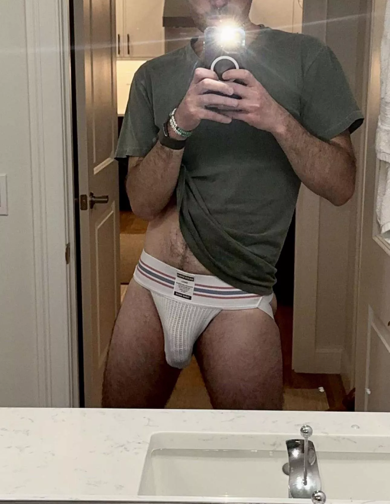 classic white jock