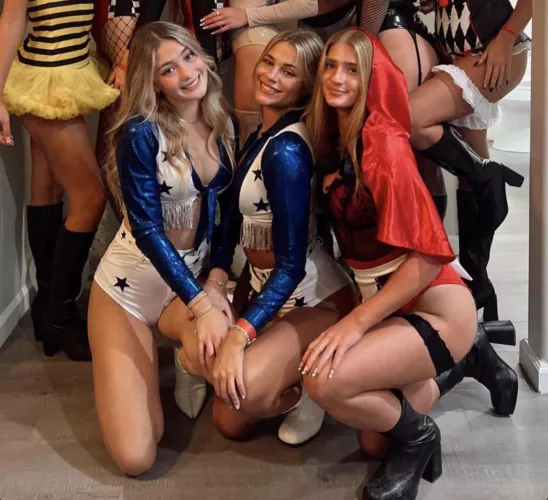 Cute Girls on Halloween