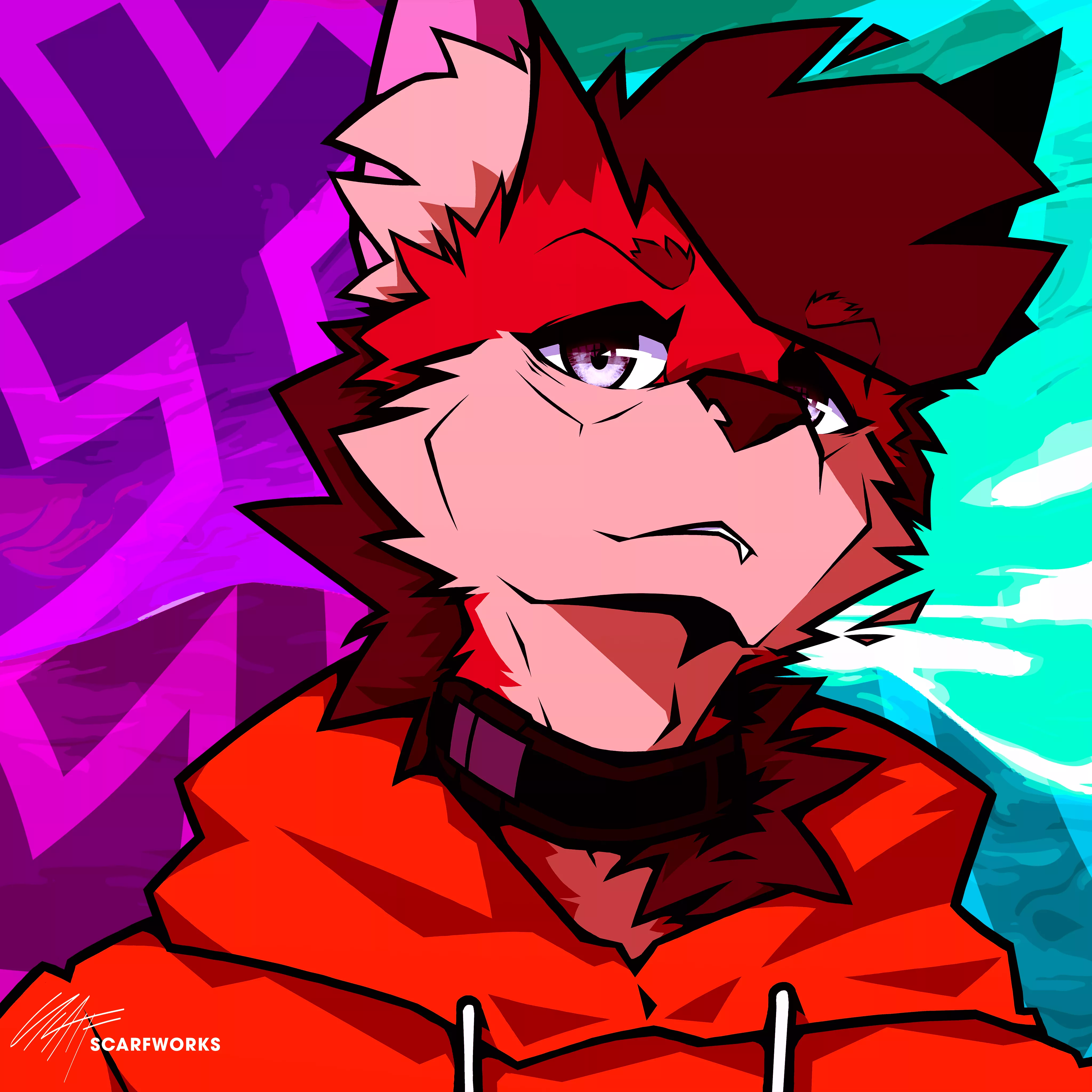 Death Stare (Done by @ScarfFloof)
