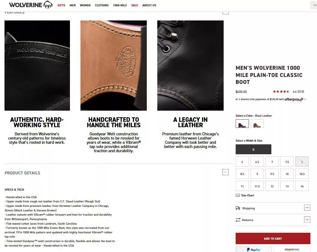 Did 1000 Mile stop using Chromexcel?