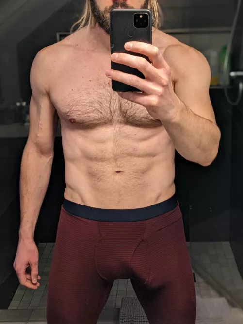 Do Vikings wear long johns when it gets cold?