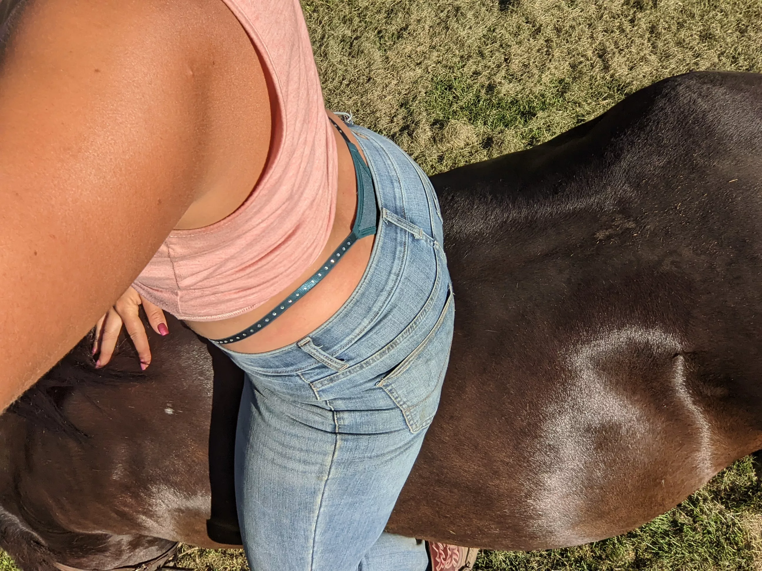 Do you like to see me ride in my jeans?