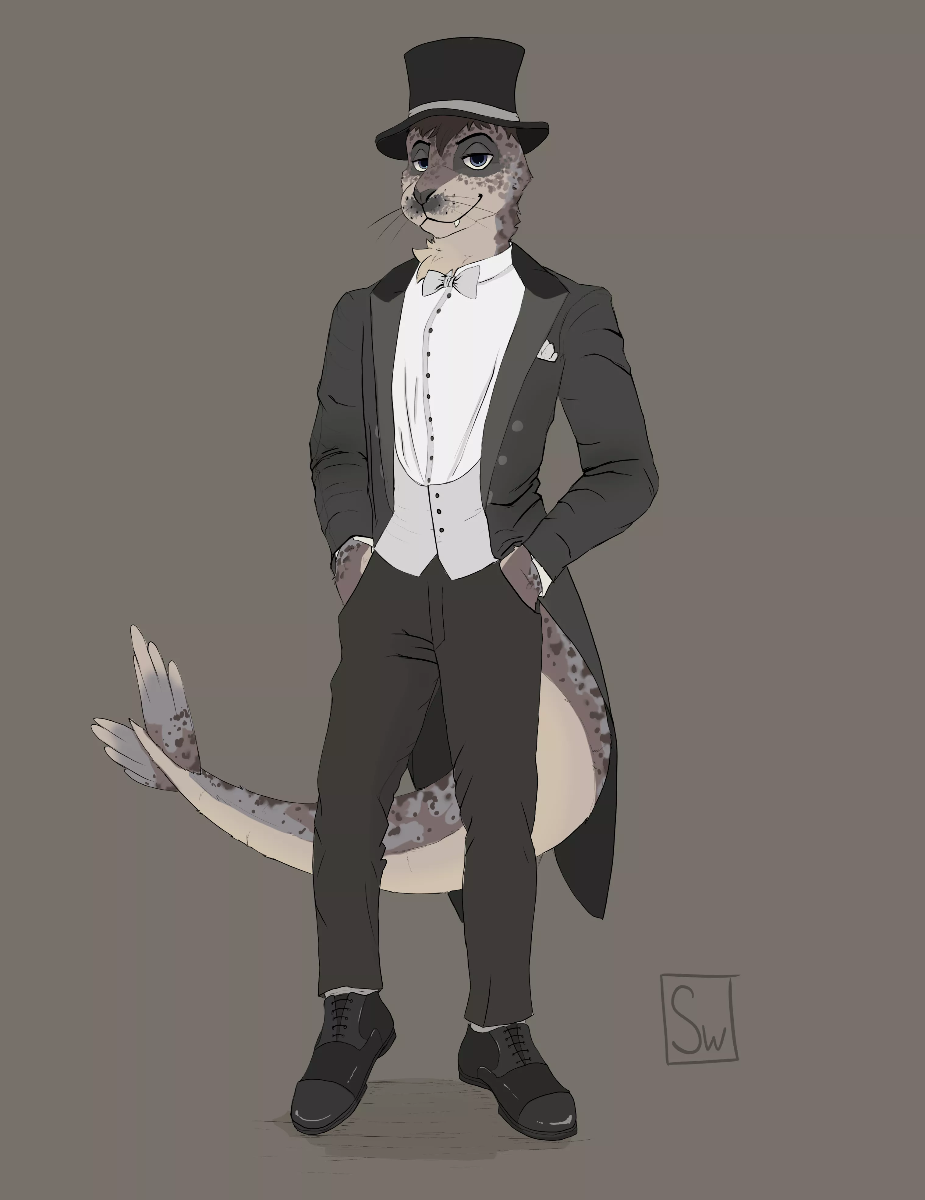 Elegant seal in a suit for a u/Seal_King154 (Art by me)
