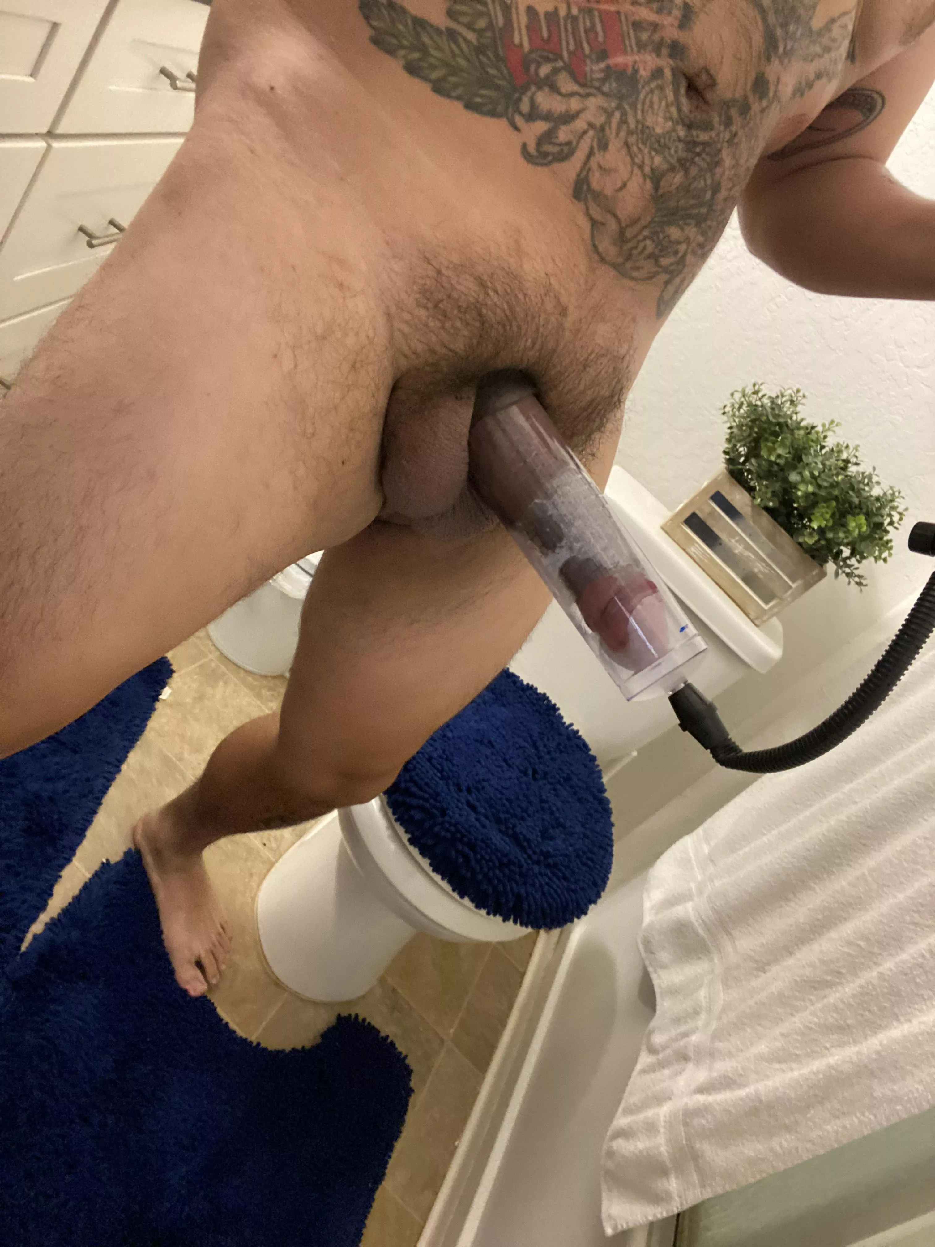 Filled the 8” Adam&Even length wise