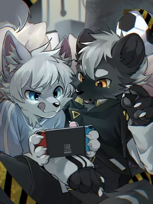 Gaming Together [colawolf7]