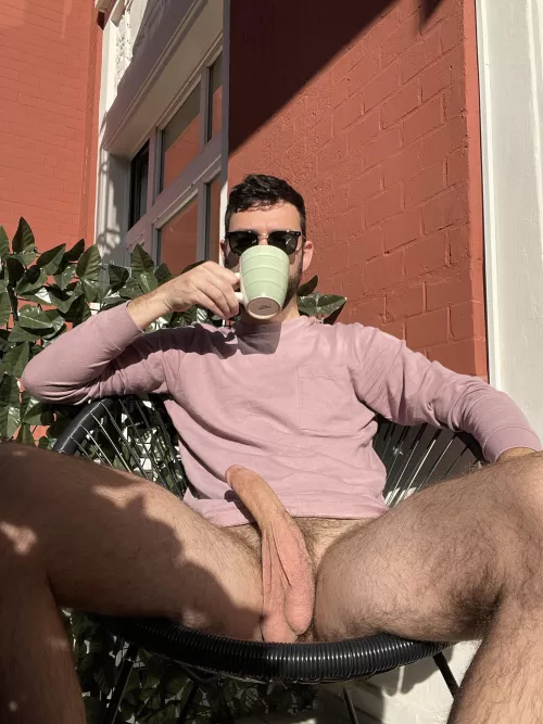 Good morning from the balcony