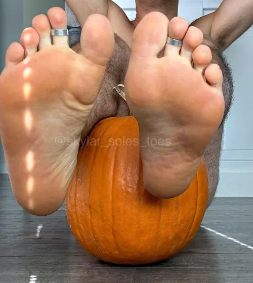 Halloween is over, but my feet are always ready for some fun.