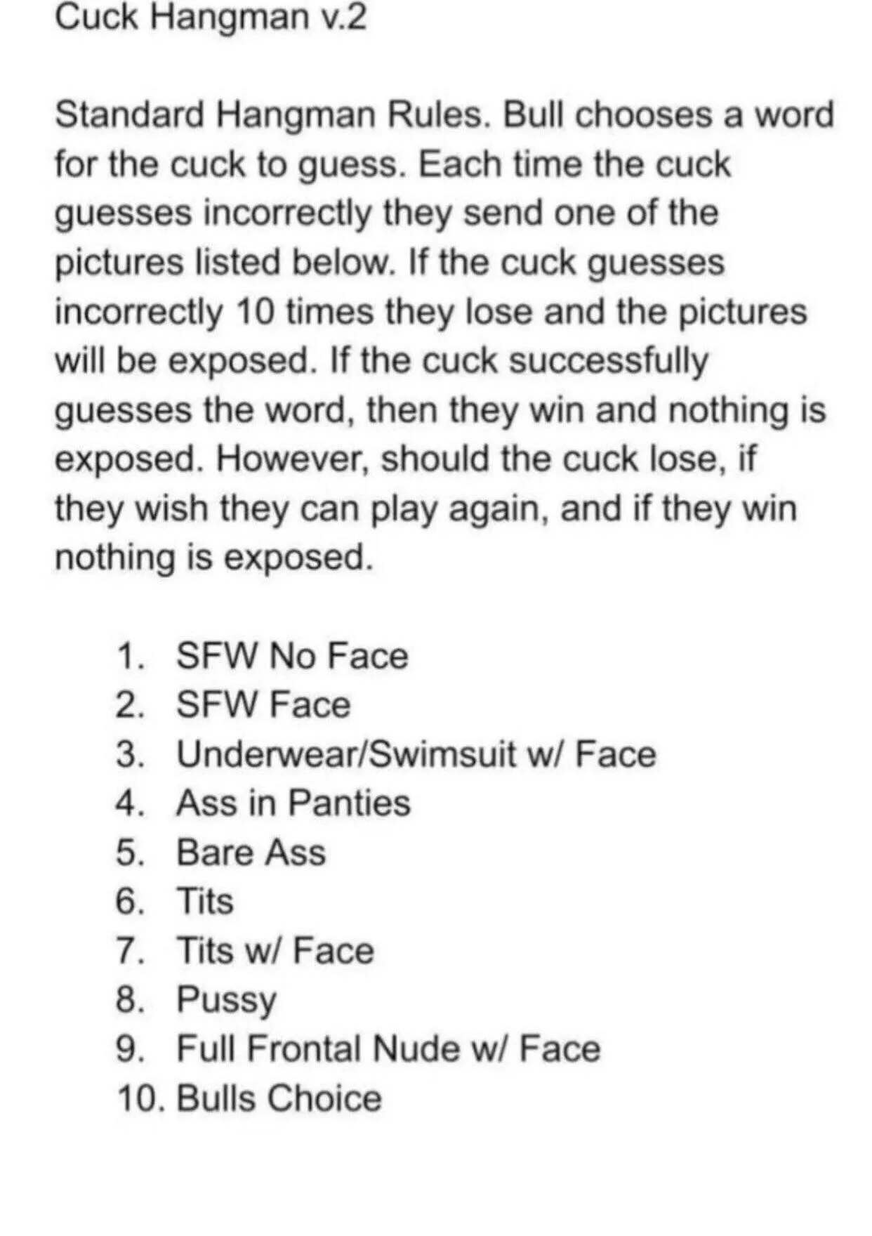 Hangman? Any one up for a fun game with a little bit or risk? Let’s play and see if you can get lucky or if I will be the one who gets lucky