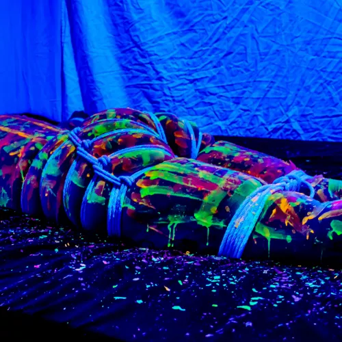 Having some [F]un with hot wax & UV lights.