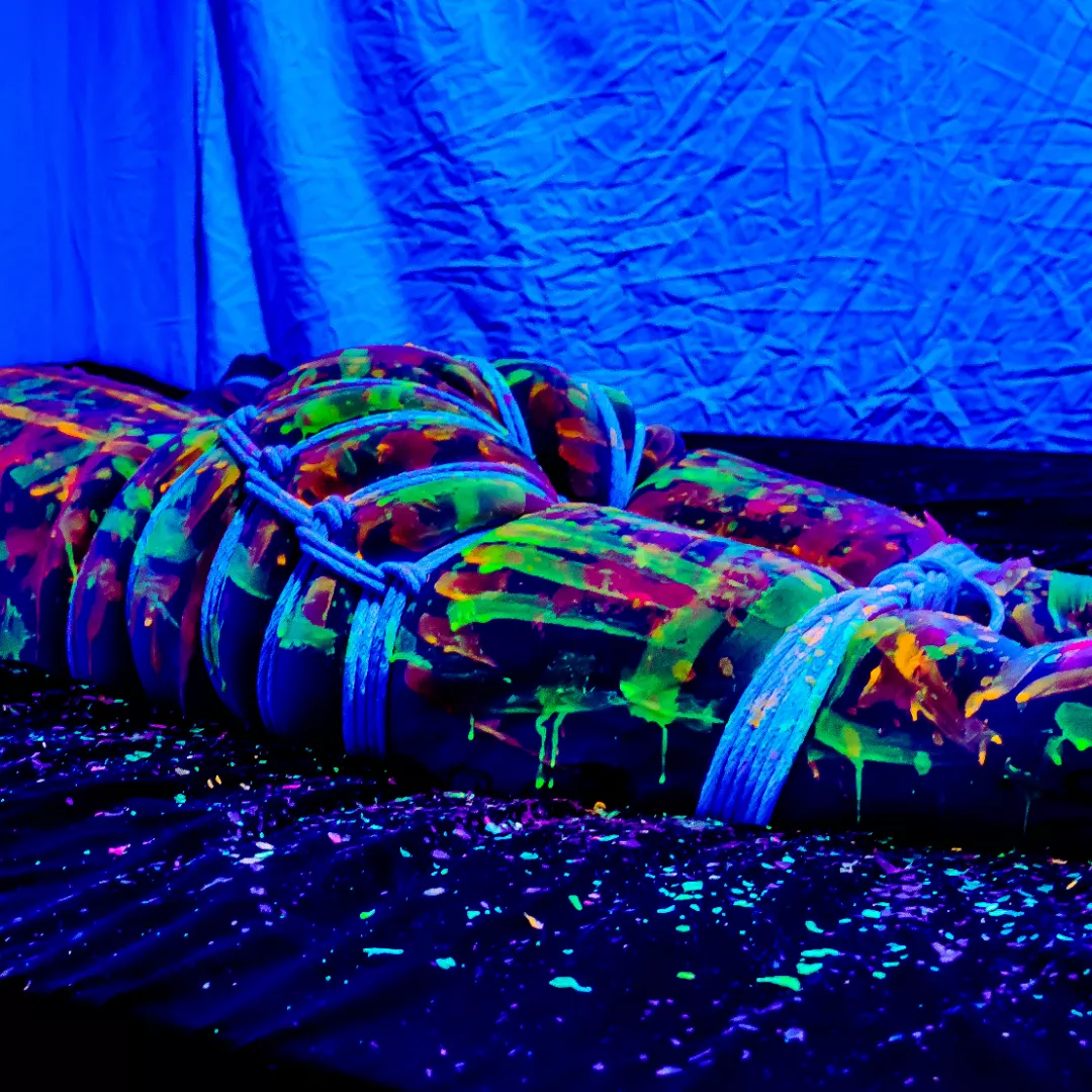 Having some [F]un with hot wax & UV lights.