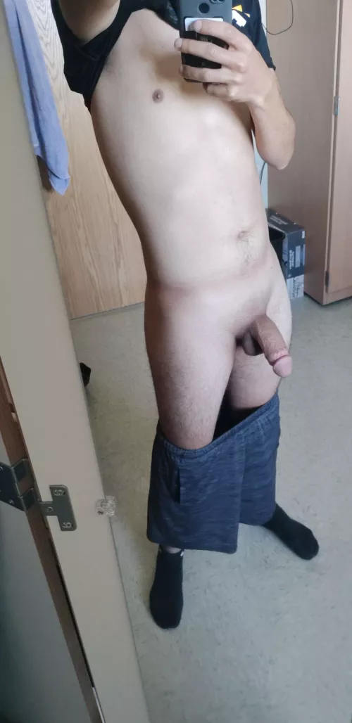 Horny in my dorm room...