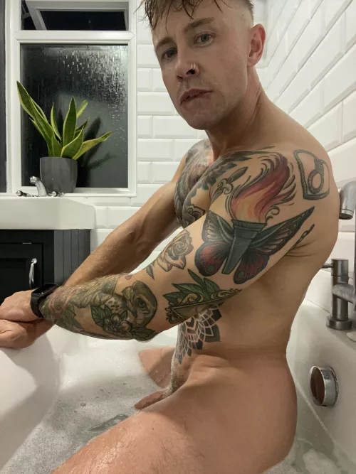 Hygiene is paramount, who is coming to bath with me? We can squeeze in….[32]