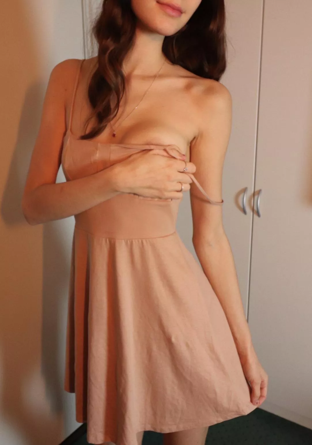 I like to go home naked