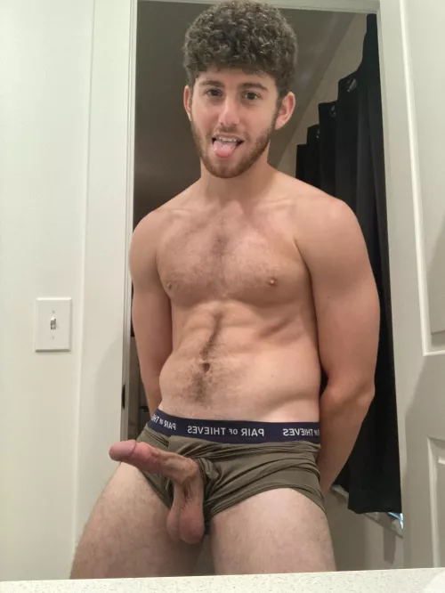 it feels much better to let them hang