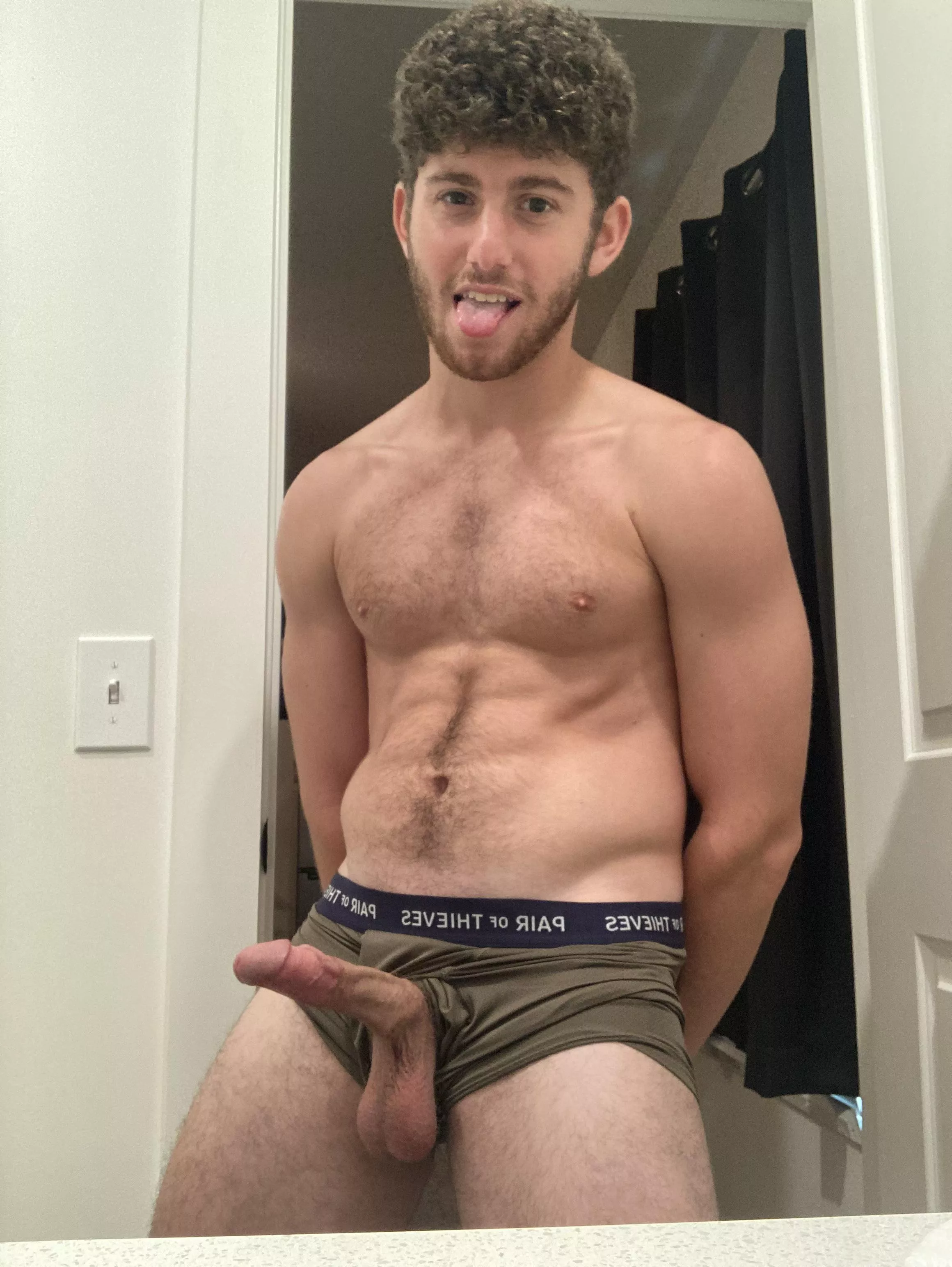 it feels much better to let them hang