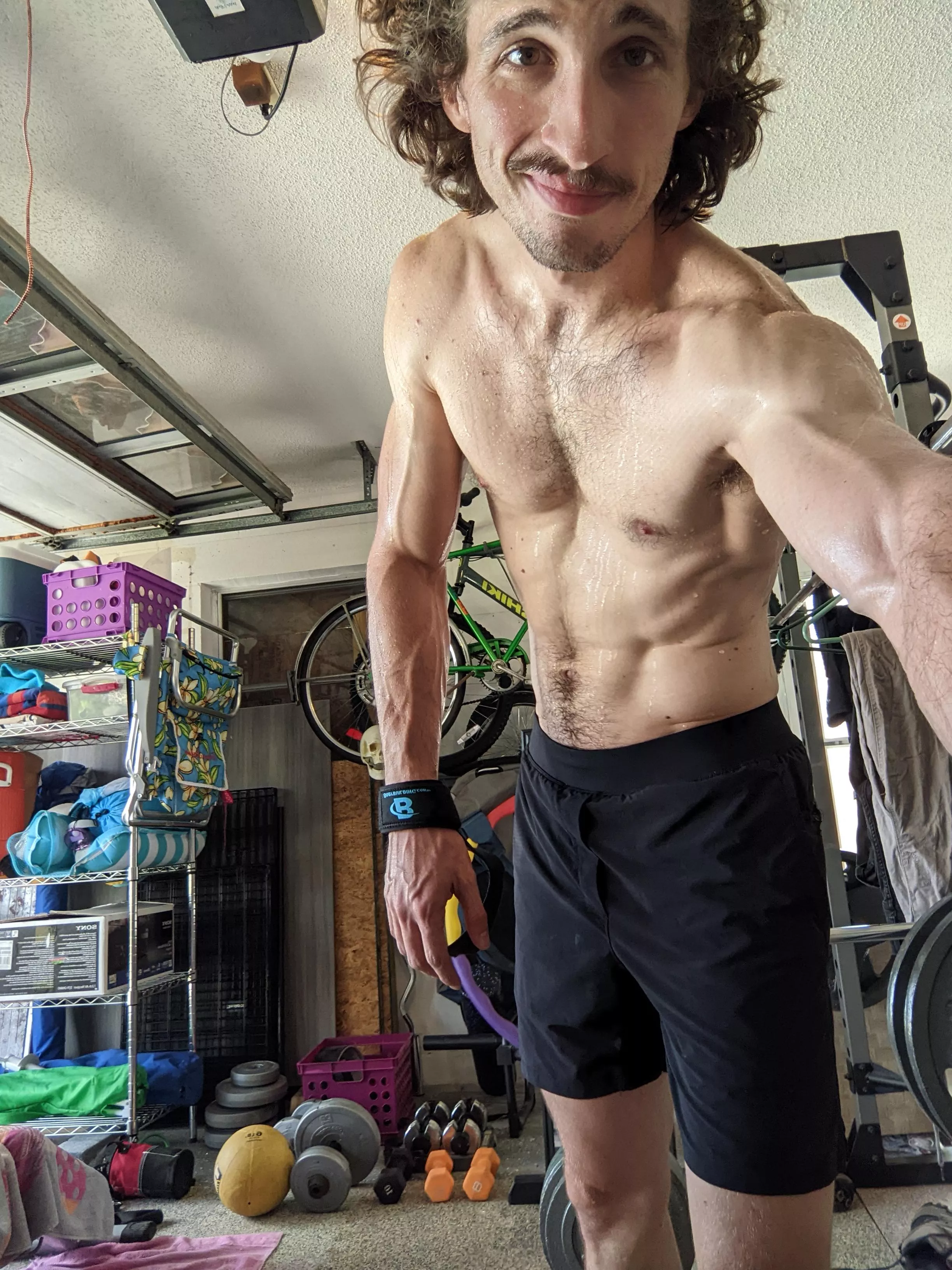 it's a hot one today.😏