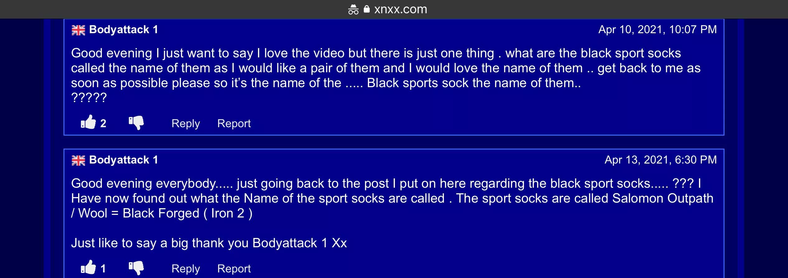 It’s from Xvideos, but it’s still hilarious.